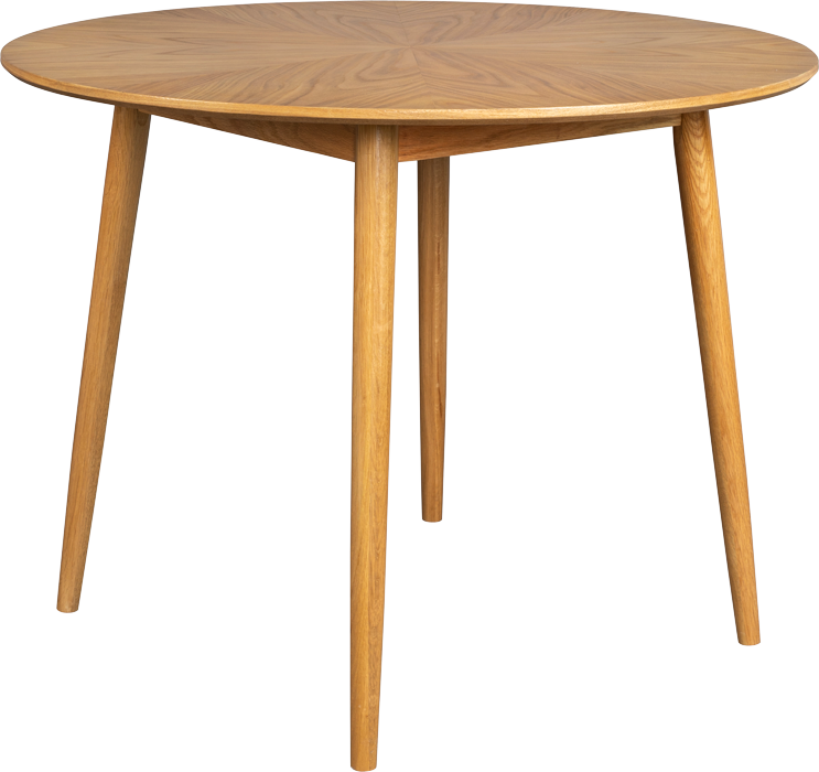 WL-Living Fabio okruhlý jedálenský stôl - Drevo, 120 cm