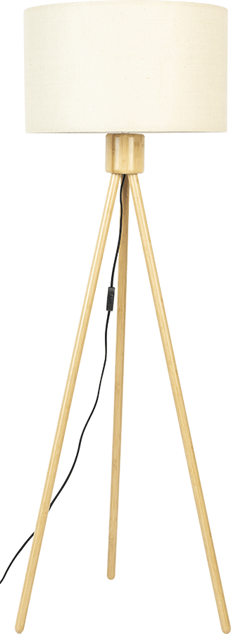 Zuiver Fan Bamboo stojanová lampa