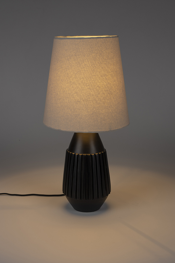WL-Living Aysa stolná lampa - Čierna