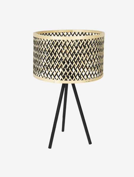 WL-Living Isla Bamboo stolné svietidlo