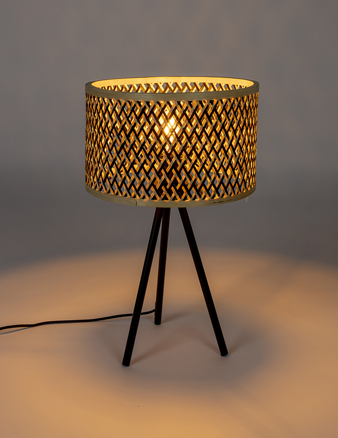 WL-Living Isla Bamboo stolné svietidlo 5