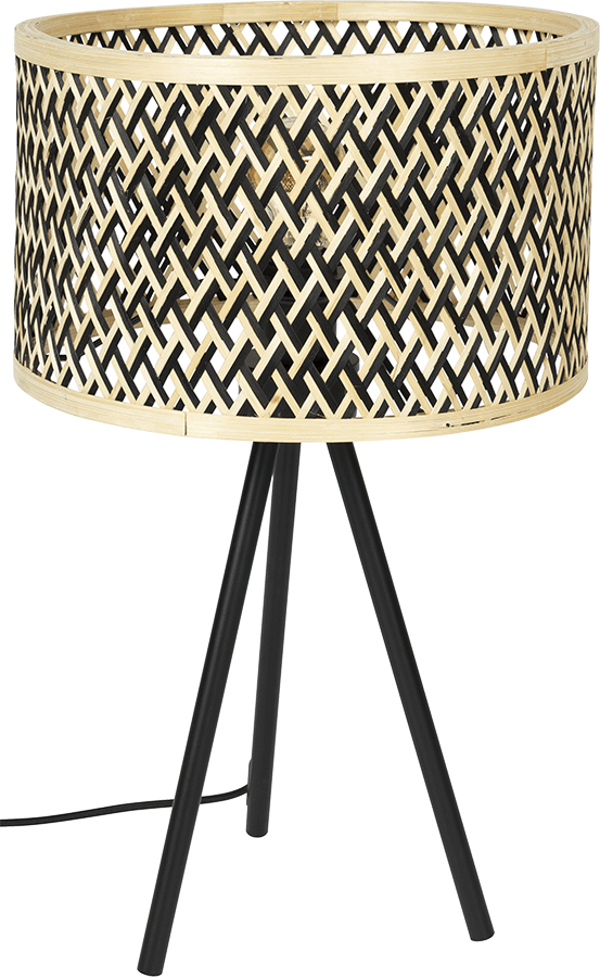 WL-Living Isla Bamboo stolné svietidlo