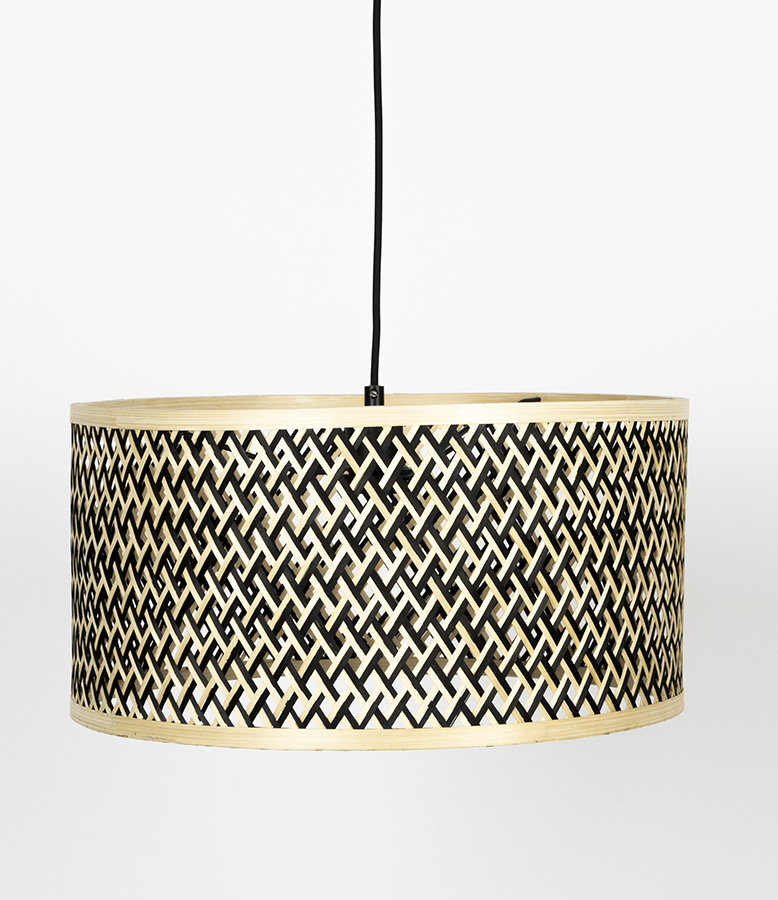 WL-Living Isla Bamboo závesné svietidlo 3