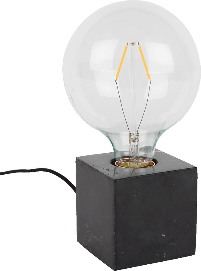 Zuiver Bolch stolná lampa - Čierny mramor