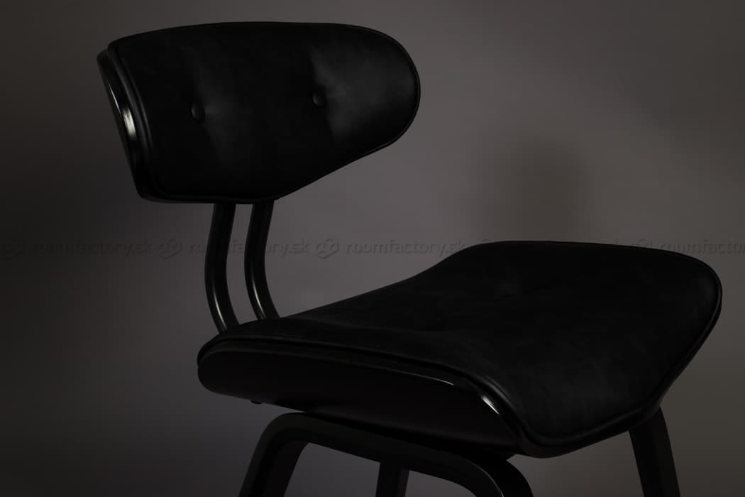 Dutchbone Blackwood drevená čalúnená stolička 8