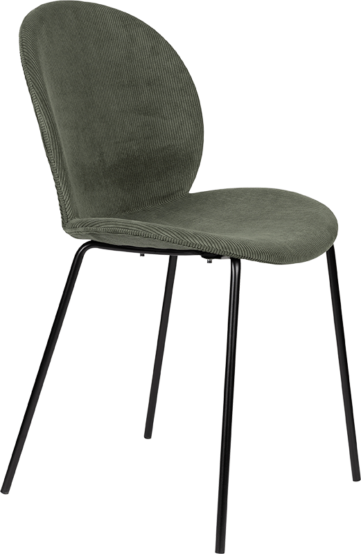 Zuiver Bonnet jedálenská stolička - Zelená