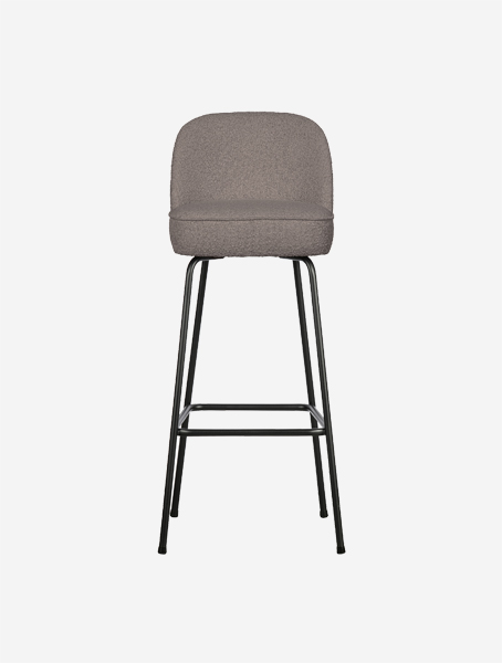 BePureHome Vogue bouclé barová a pultová stolička