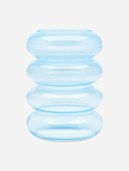 FÉST Amsterdam Bubble sklenená váza - 34 cm