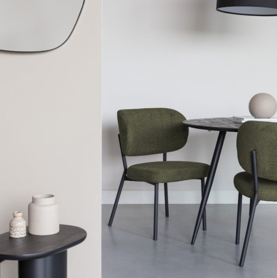 WL-Living Sanne čalúnená jedálenská stolička