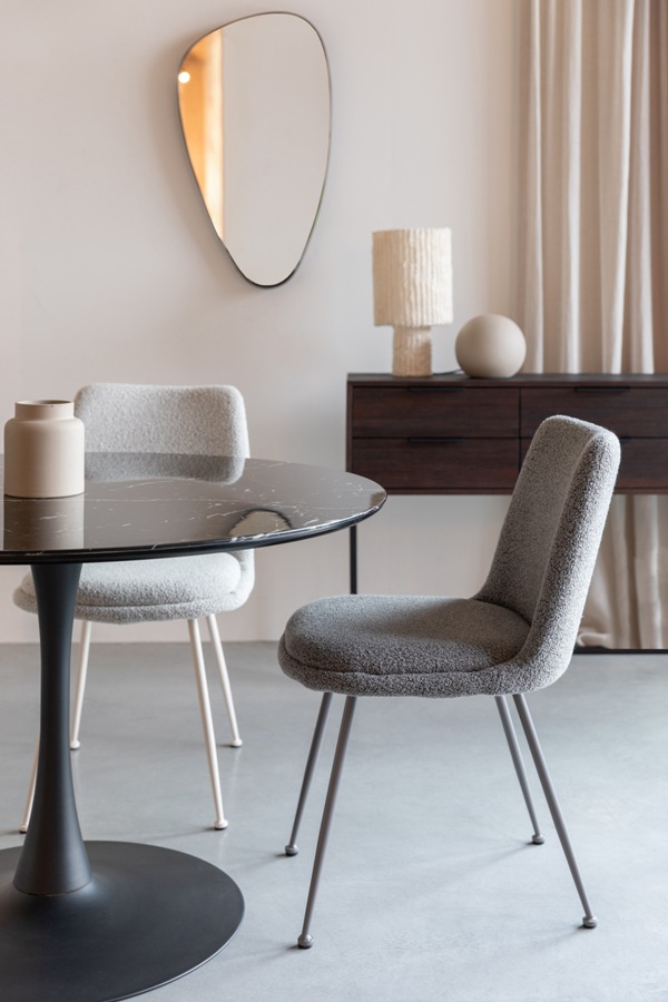 WL-Living Fijs čalúnená jedálenská stolička