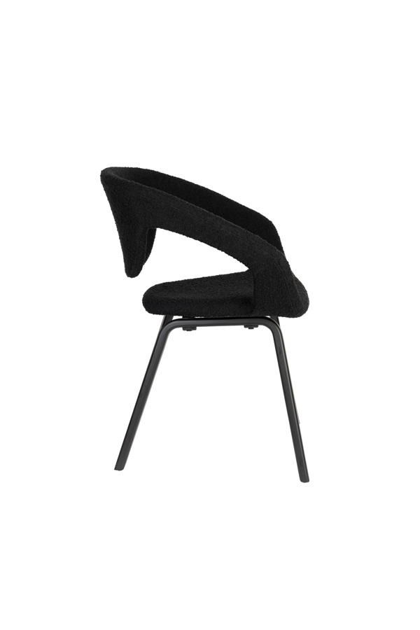 Zuiver Flexback boucle čalúnená stolička 10