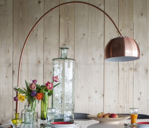 Zuiver Metal Bow stojanová lampa 1