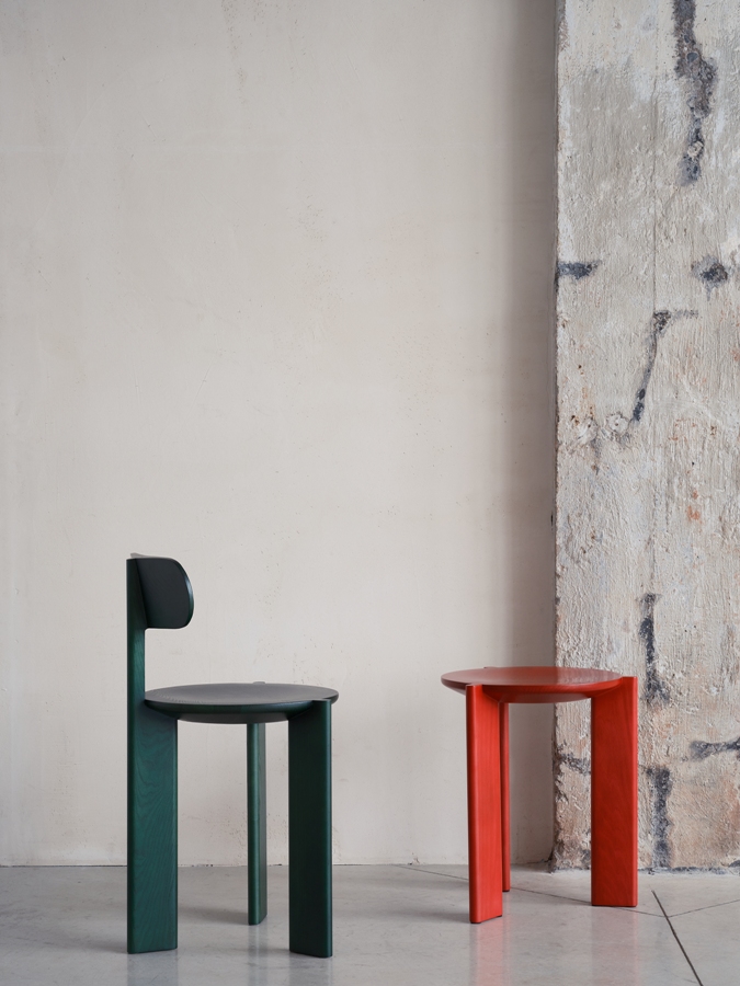 Artu Taptap dizajnová drevená taburetka
