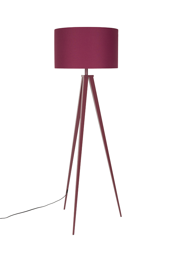 Zuiver Tripod stojanová lampa - Bordová