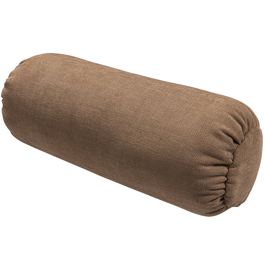Woood Baggy dizajnový vankúš - Hnedá, Ženilka