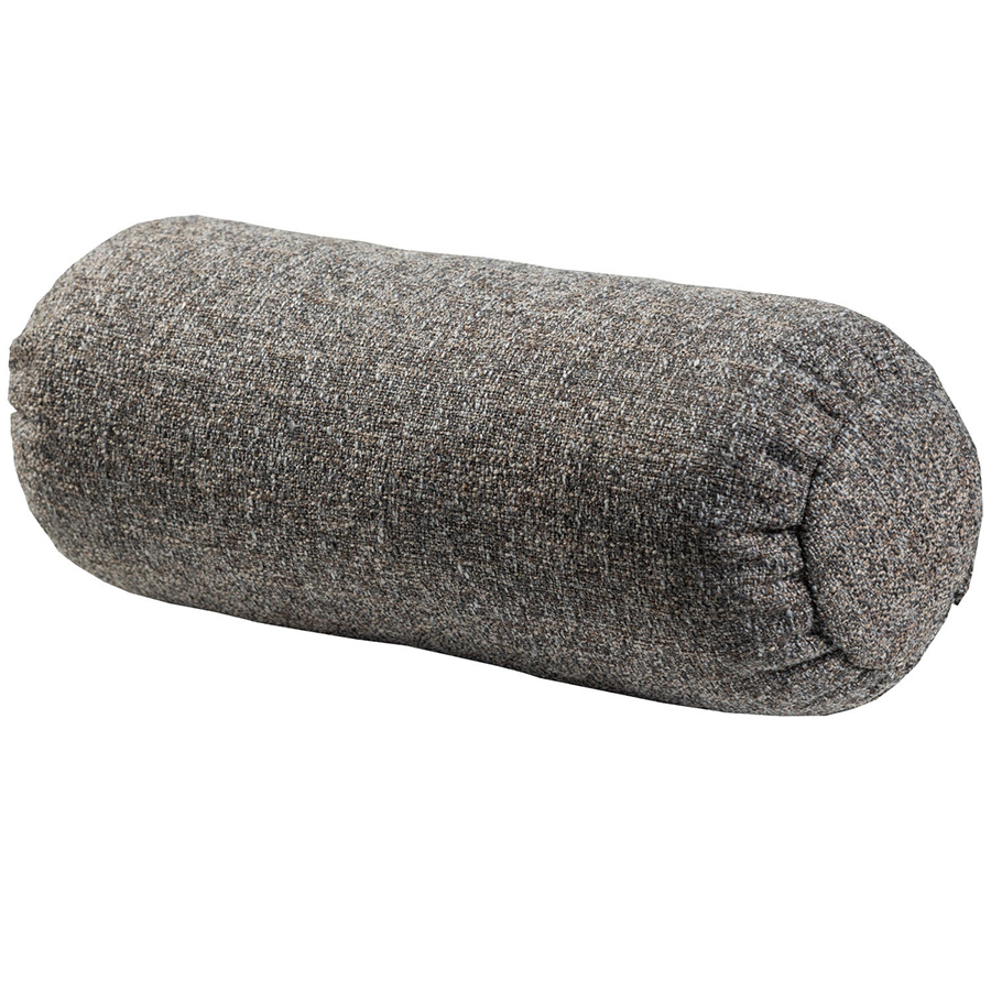 Woood Baggy dizajnový vankúš - Sivá, Melanž