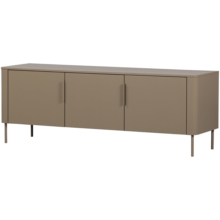 Woood Gunnar skrinka pod TV - Hnedá, 154 cm