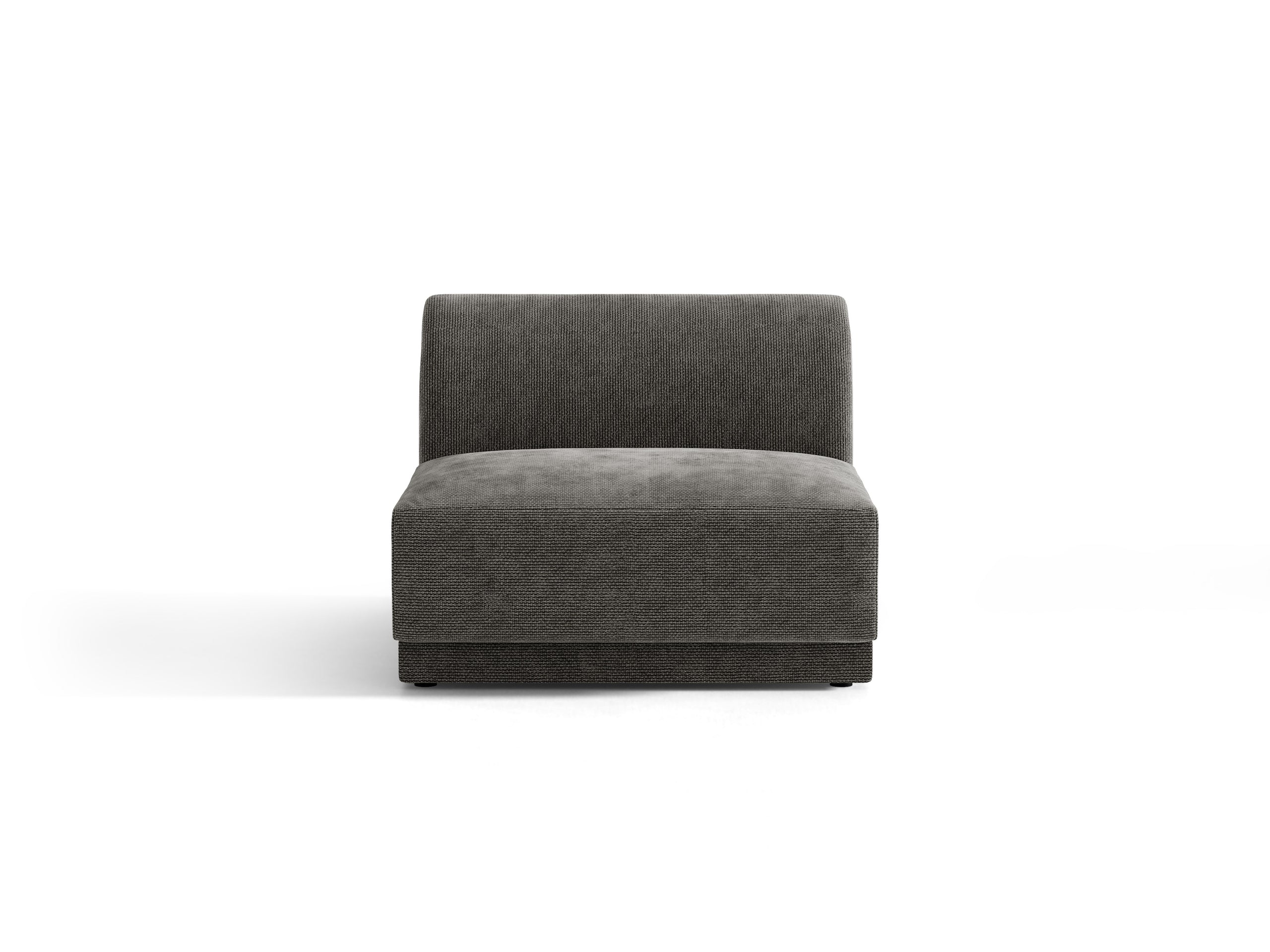 Micadoni Miley modul sedačky 75 × 90 cm - Ženilka Haga (Haga16) - Sivá