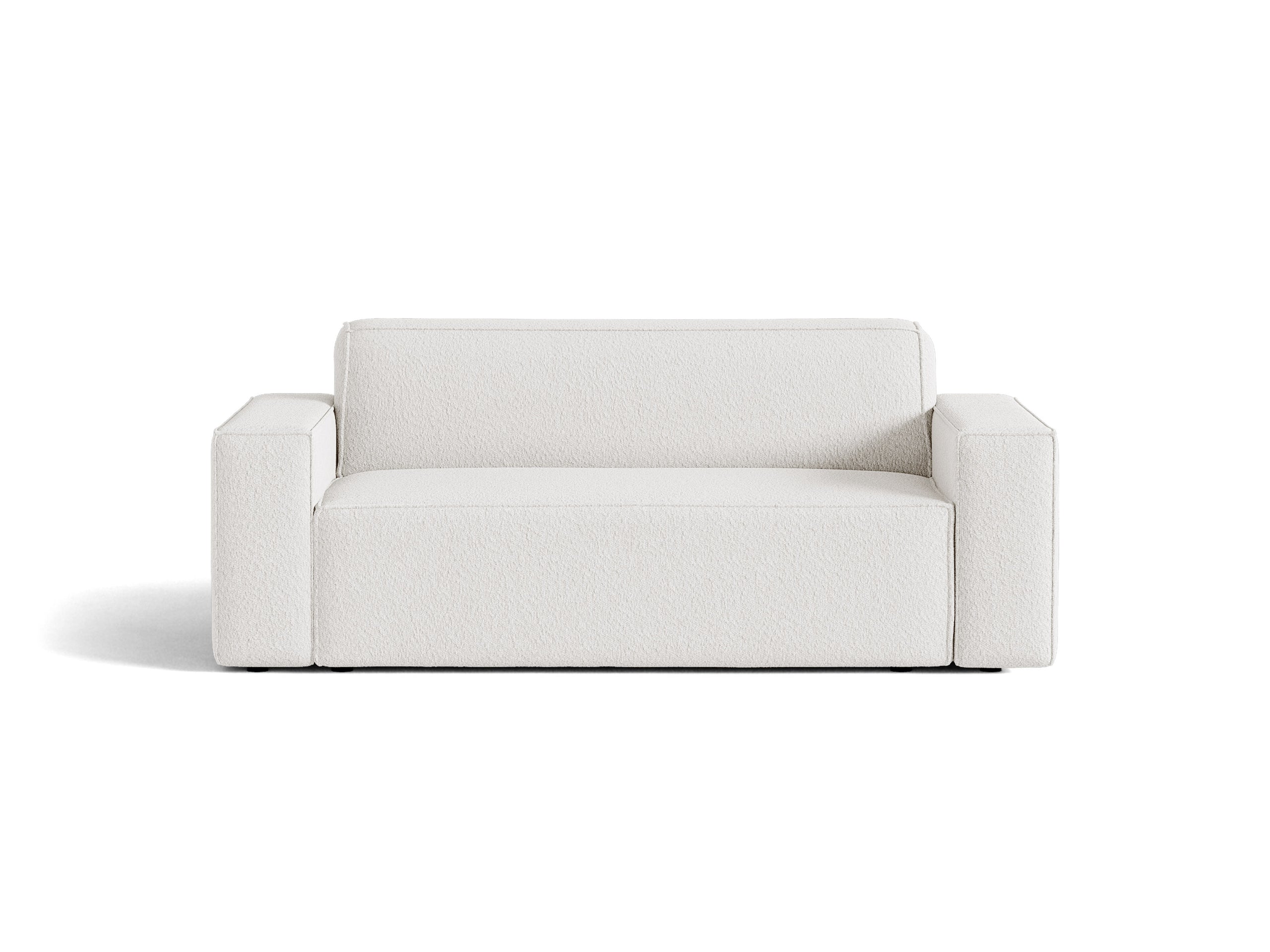 Micadoni Jodie dvojmiestna pohovka 175 × 99 cm - Buklé Baloo (Bal2073) - Biela