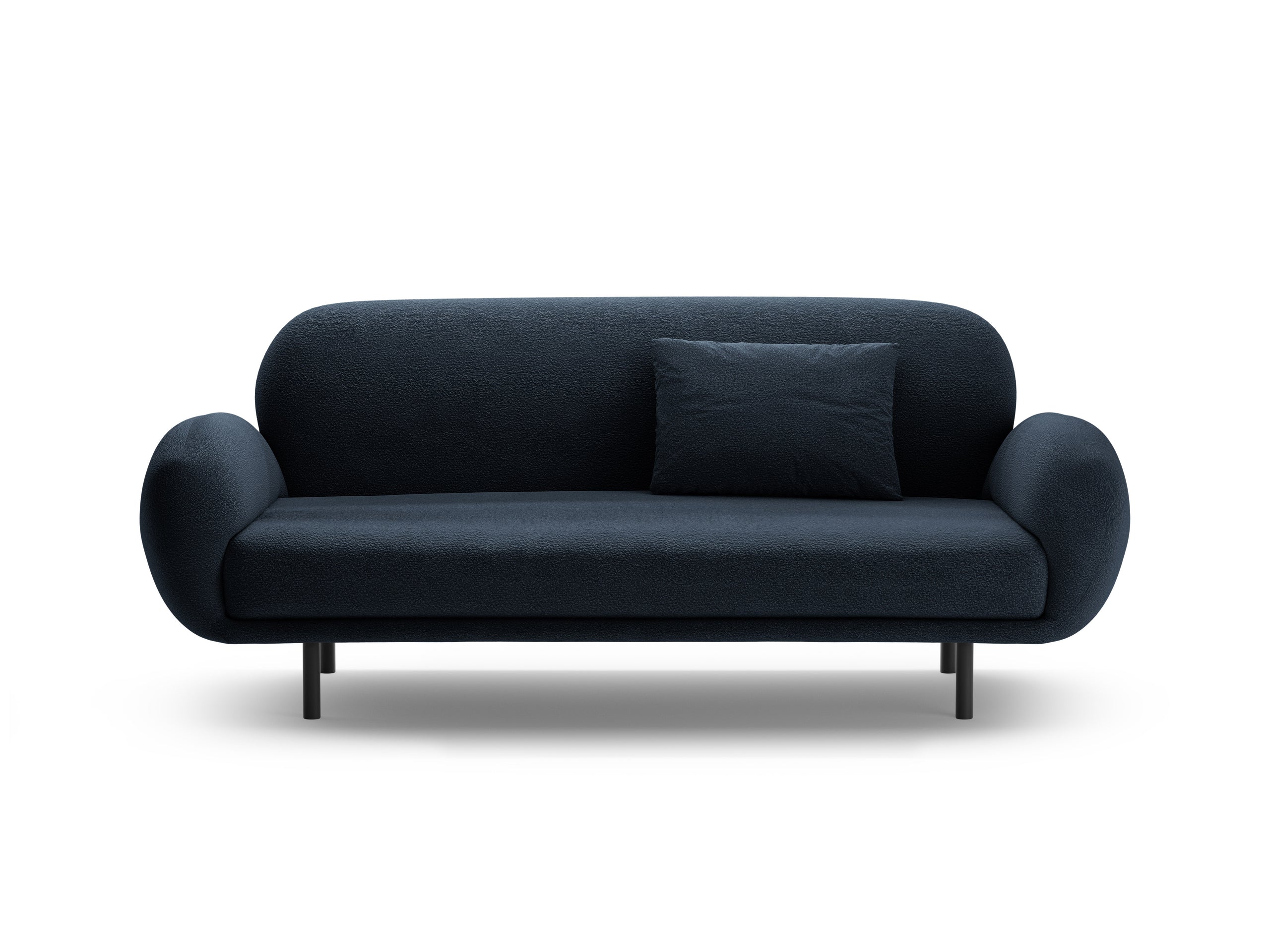Micadoni Poppy 2,5-miestna pohovka 178 × 72 cm - Buklé Baloo (Bal2088) - Tmavomodrá