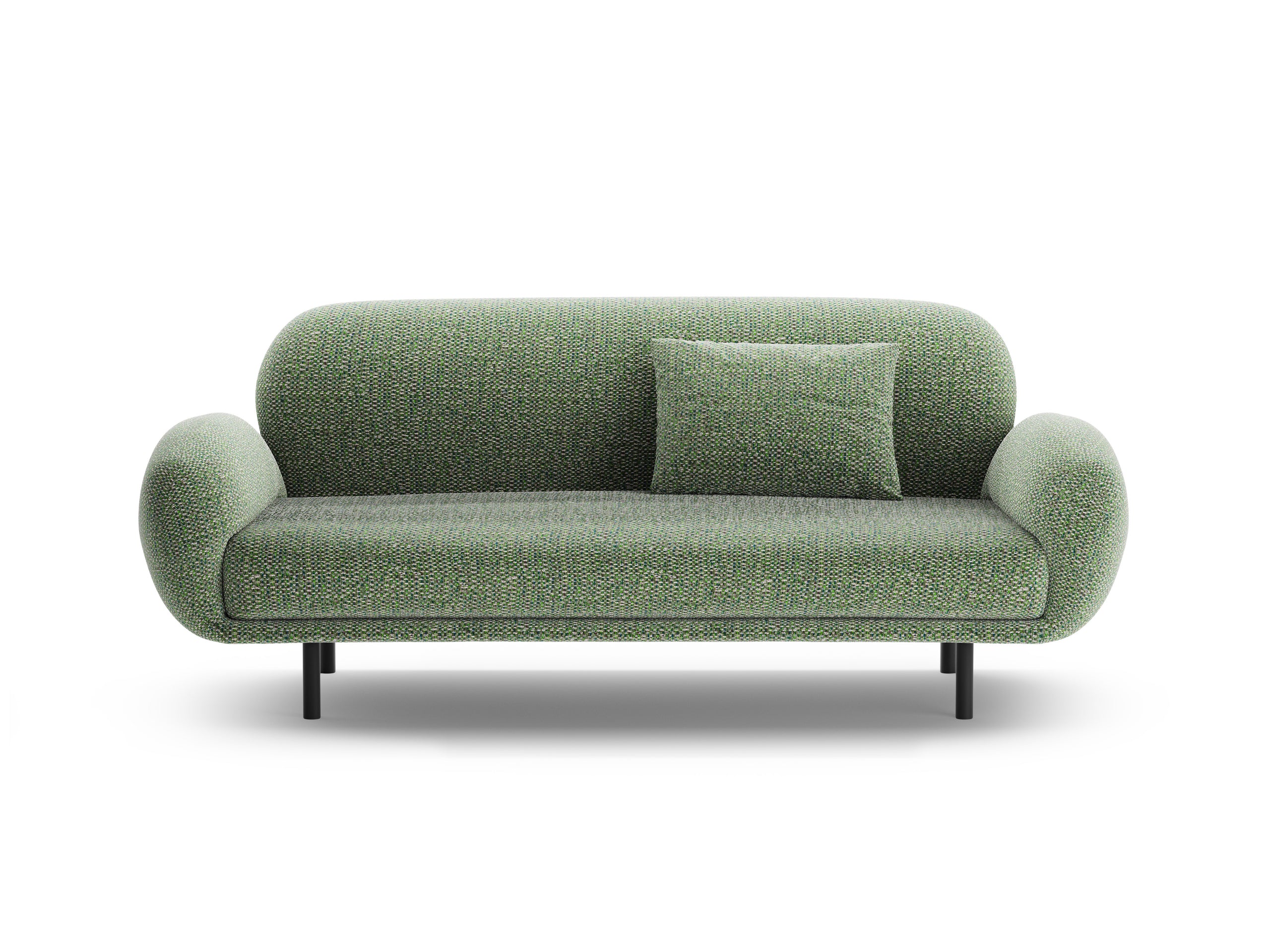 Micadoni Poppy 2,5-miestna pohovka 178 × 72 cm - Ženilka SILENCIO (Sil34) - Zelená
