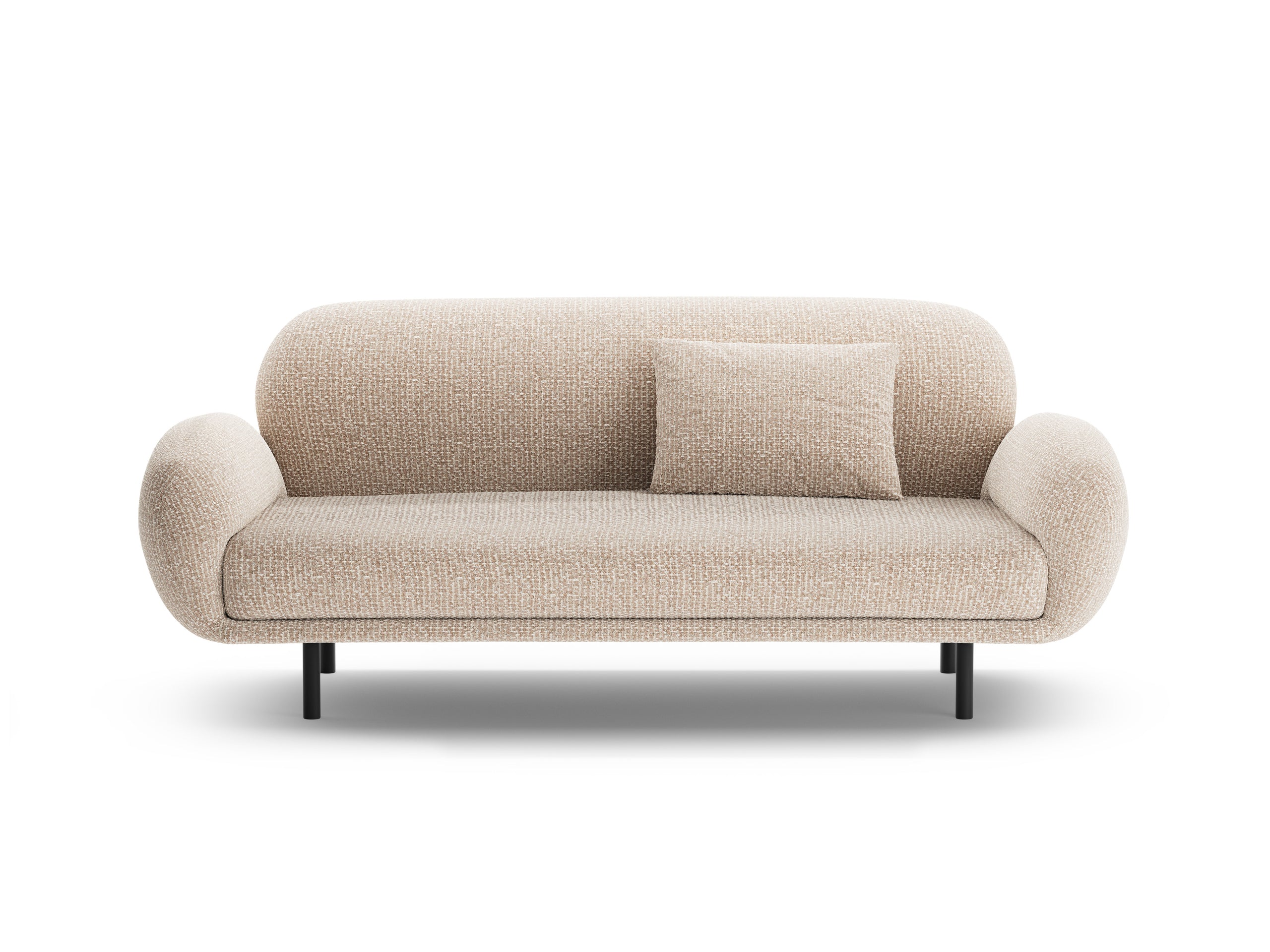 Micadoni Poppy 2,5-miestna pohovka 178 × 72 cm - Ženilka SILENCIO (Sil10) - Piesková