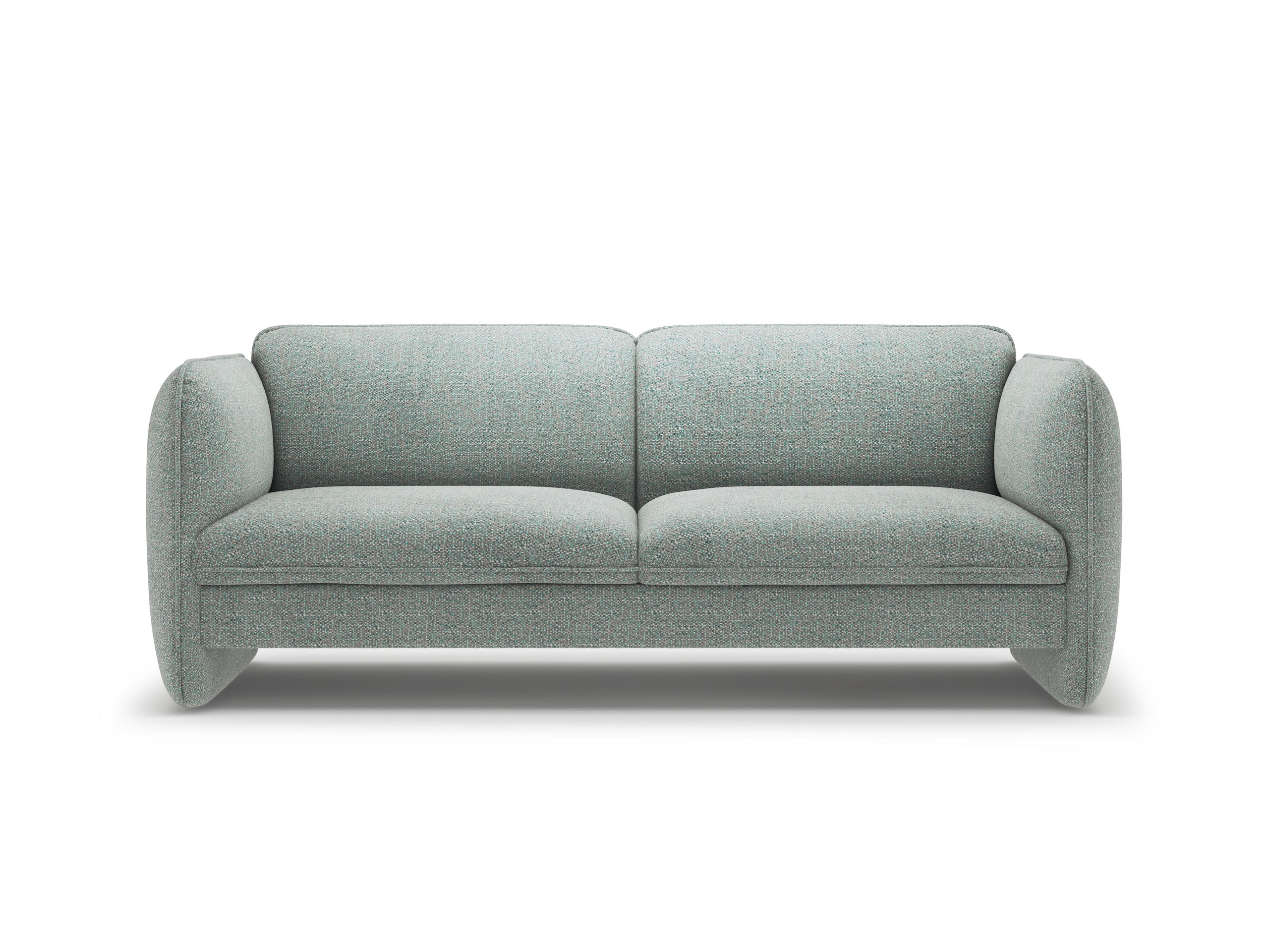 Micadoni Georgia trojmiestna pohovka 204 × 90 cm - Ženilka SILENCIO (Sil72) - Tlmená modrá