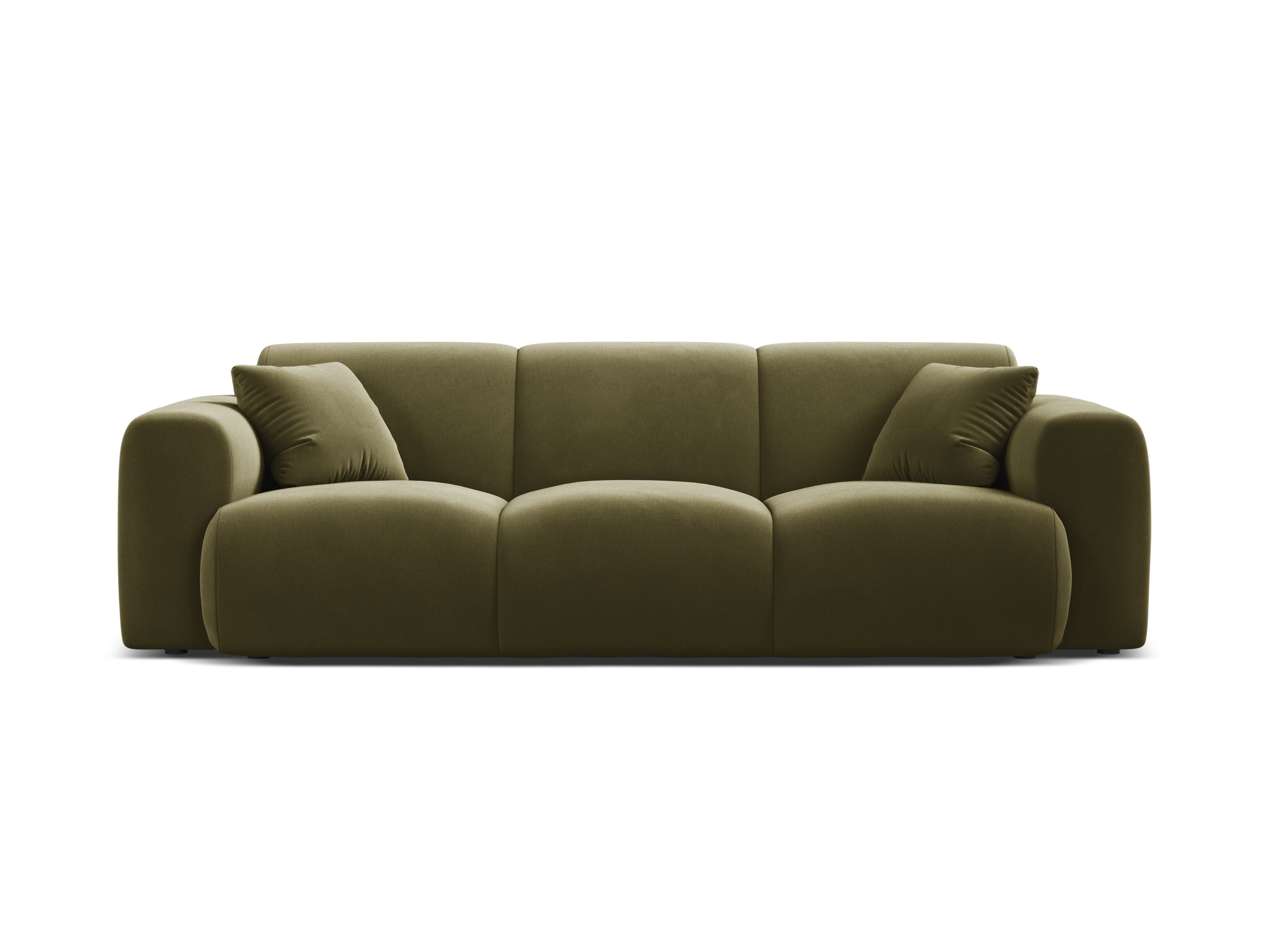 Micadoni Molino trojmiestna pohovka 235 × 100 cm - Zamat Casino (Casfor) - Svetlozelená