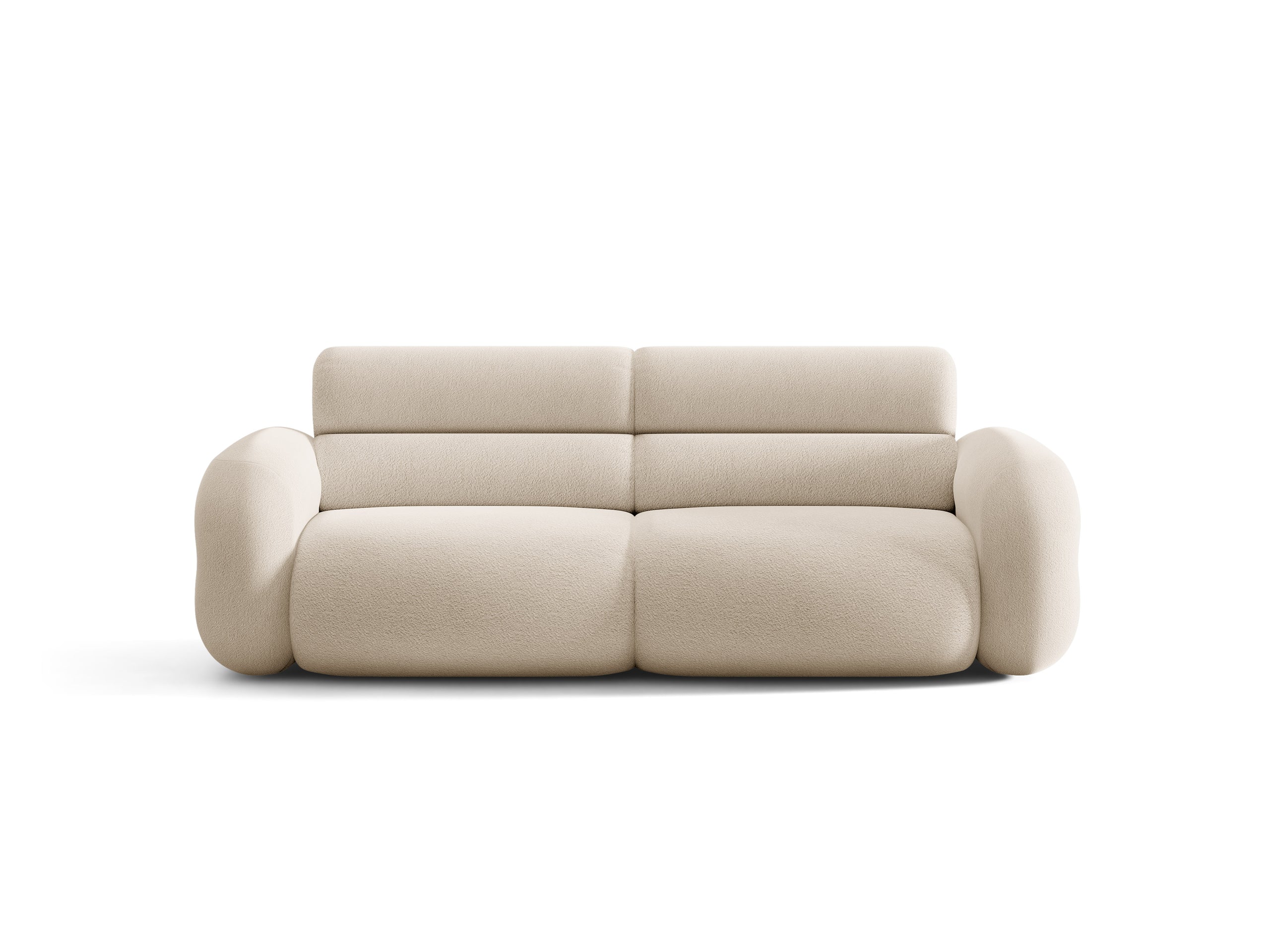 Micadoni Neo trojmiestna pohovka 220 × 100 cm - Buklé Baloo (Bal2074) - Béžová