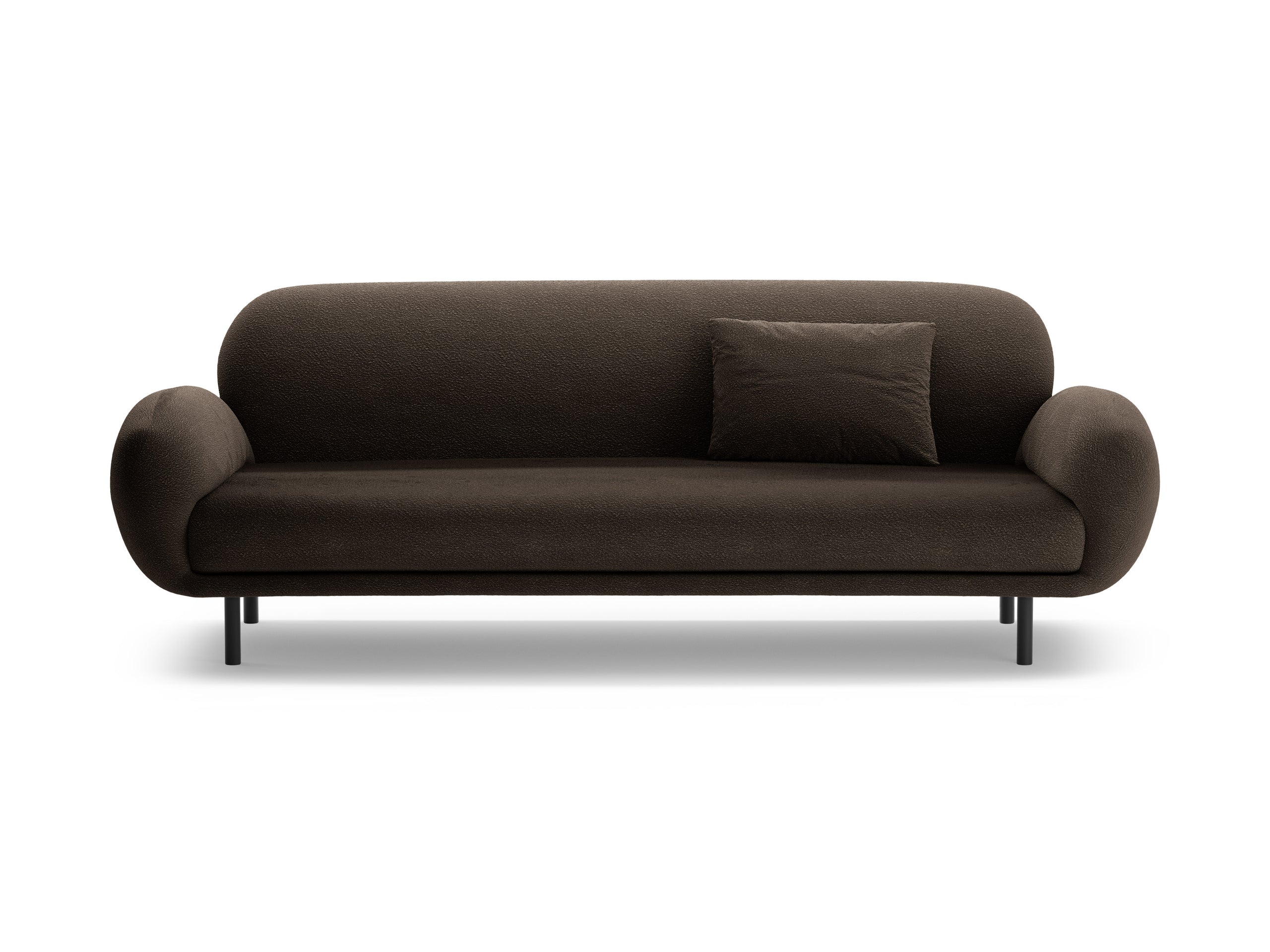 Micadoni Poppy trojmiestna pohovka 208 × 72 cm - Buklé Baloo (Bal2081) - Hnedá