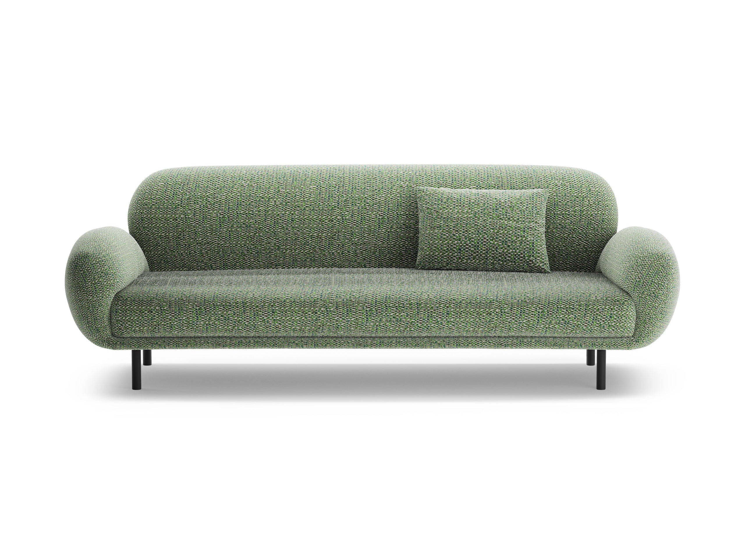 Micadoni Poppy trojmiestna pohovka 208 × 72 cm - Ženilka SILENCIO (Sil34) - Zelená