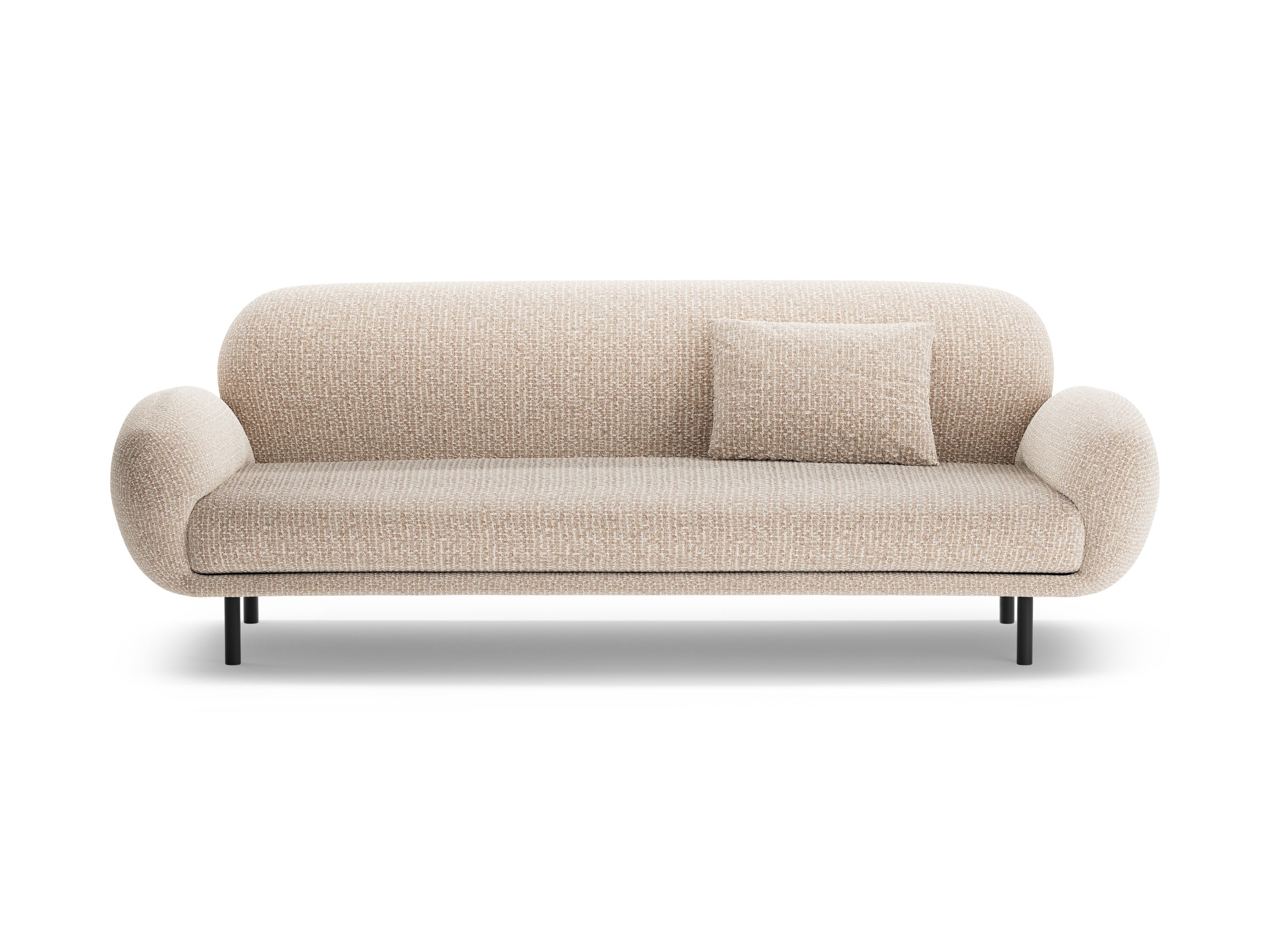 Micadoni Poppy trojmiestna pohovka 208 × 72 cm - Ženilka SILENCIO (Sil10) - Piesková