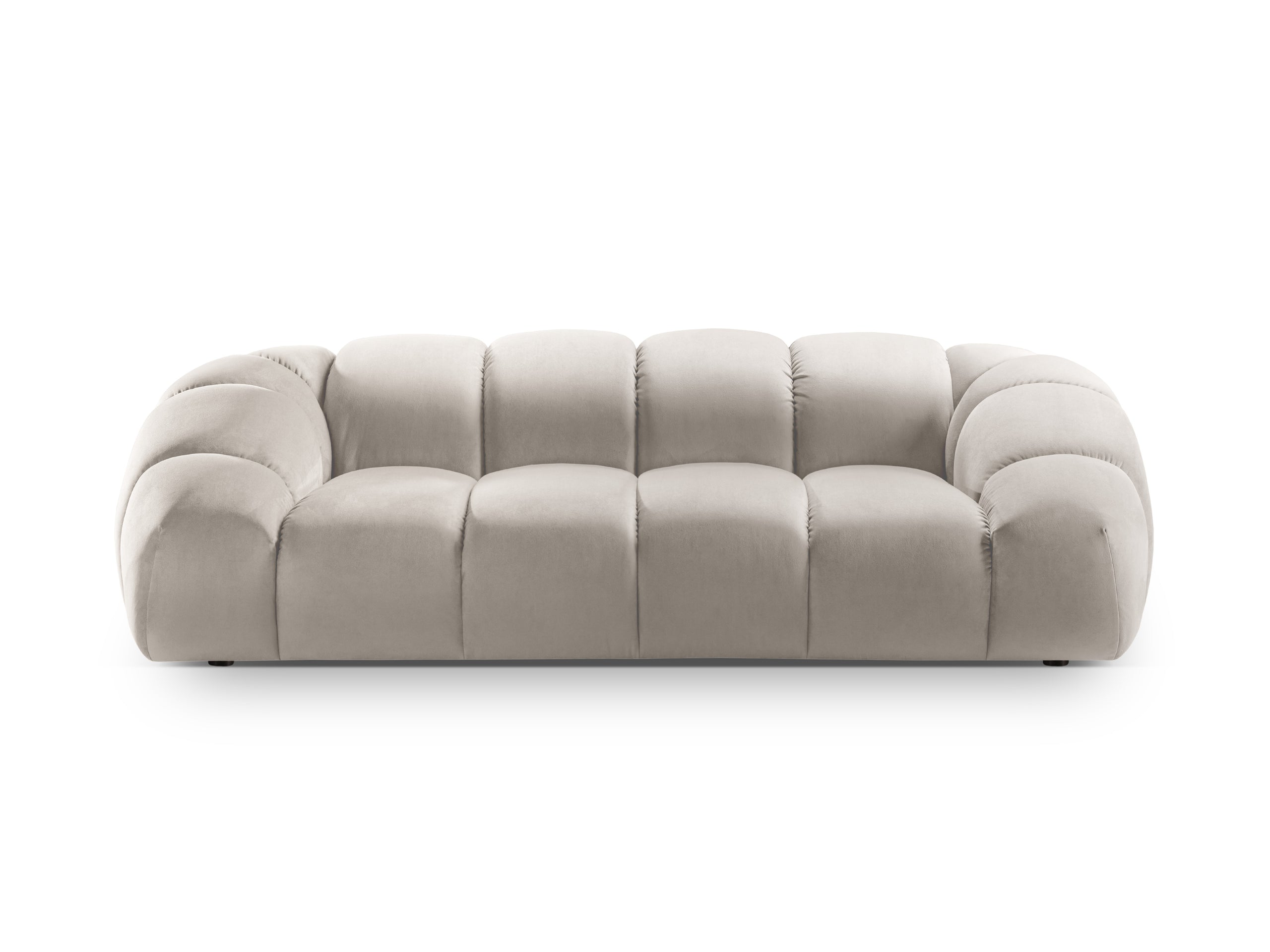 Micadoni Diana trojmiestna pohovka 234 × 114 cm - Zamat Salvador (Sal1) - Béžová