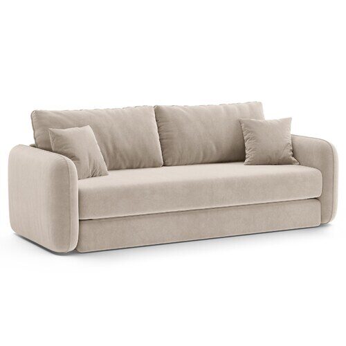 Micadoni Dormi rozkladacia trojmiestna pohovka 225 × 94 cm - Materiál nôh: plast