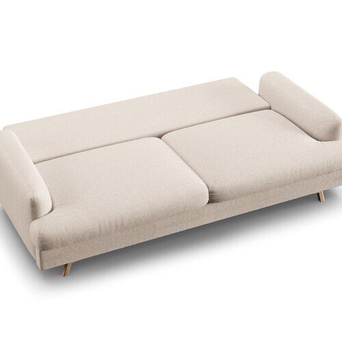 Micadoni Naomi rozkladacia trojmiestna pohovka 233 × 110 cm - Výška sedu: 49 cm