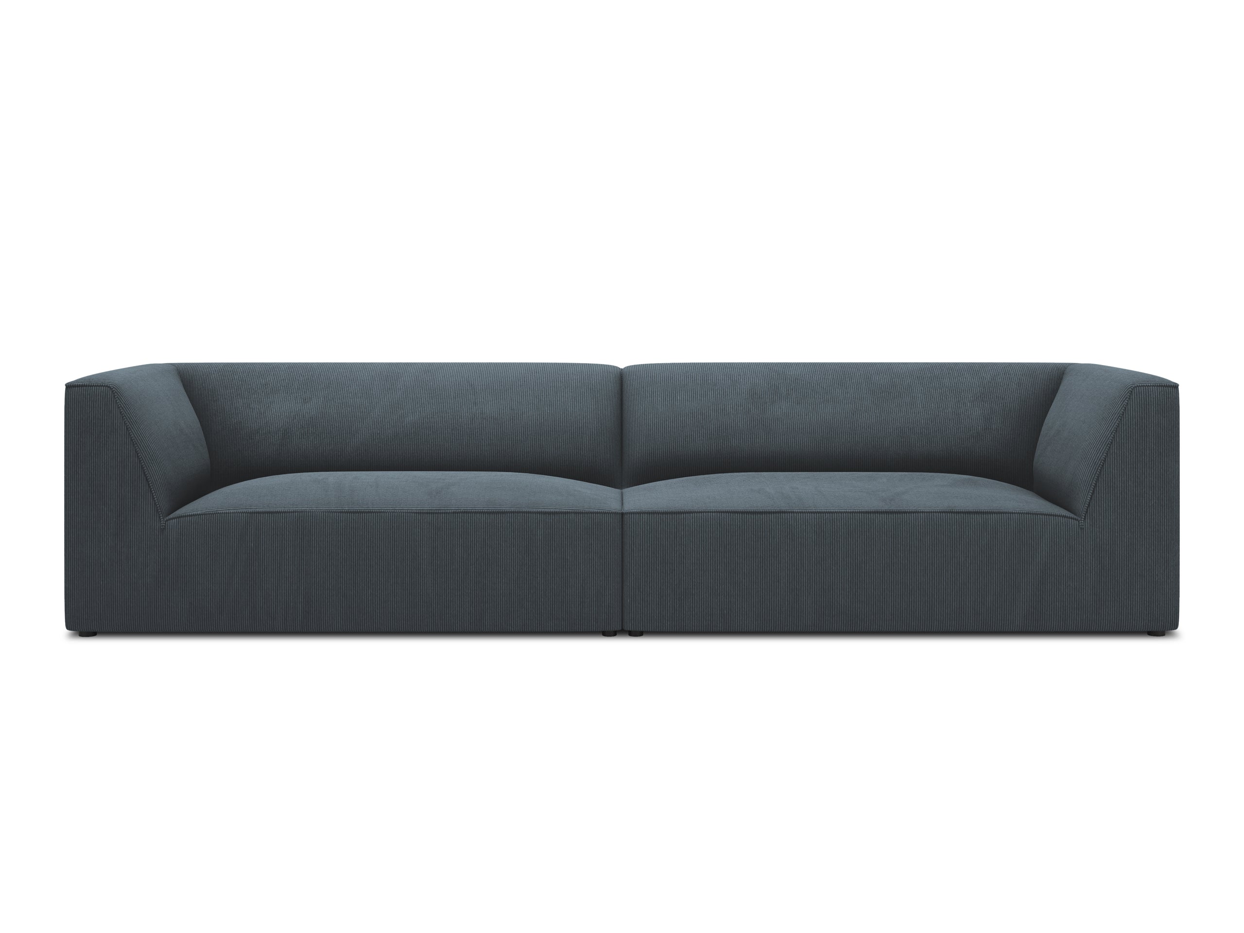 Micadoni Ruby viacmiestna pohovka 302 × 93 cm - Menčester Scala (Scaoce) - Modrá