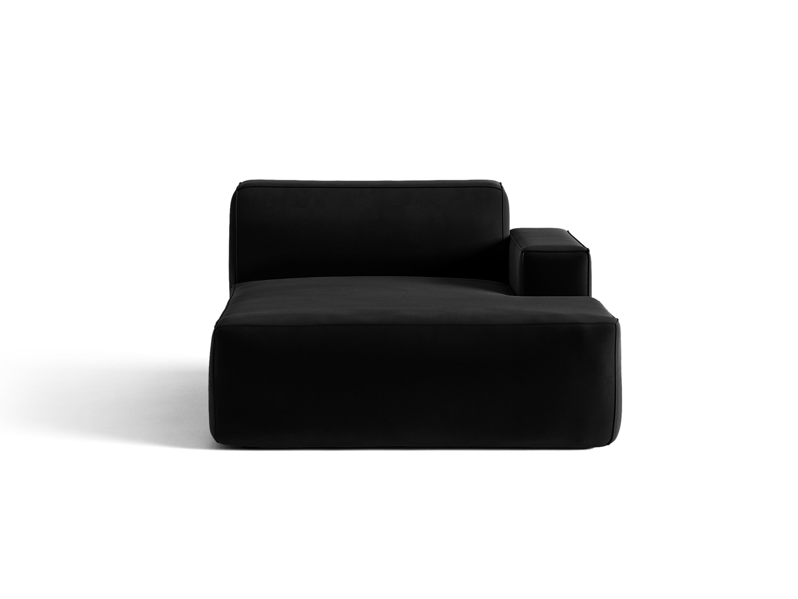 Micadoni Jodie leňoška 102 × 162 cm - Zamat Venus (Ven2923) - Čierna - Pravé prevedenie
