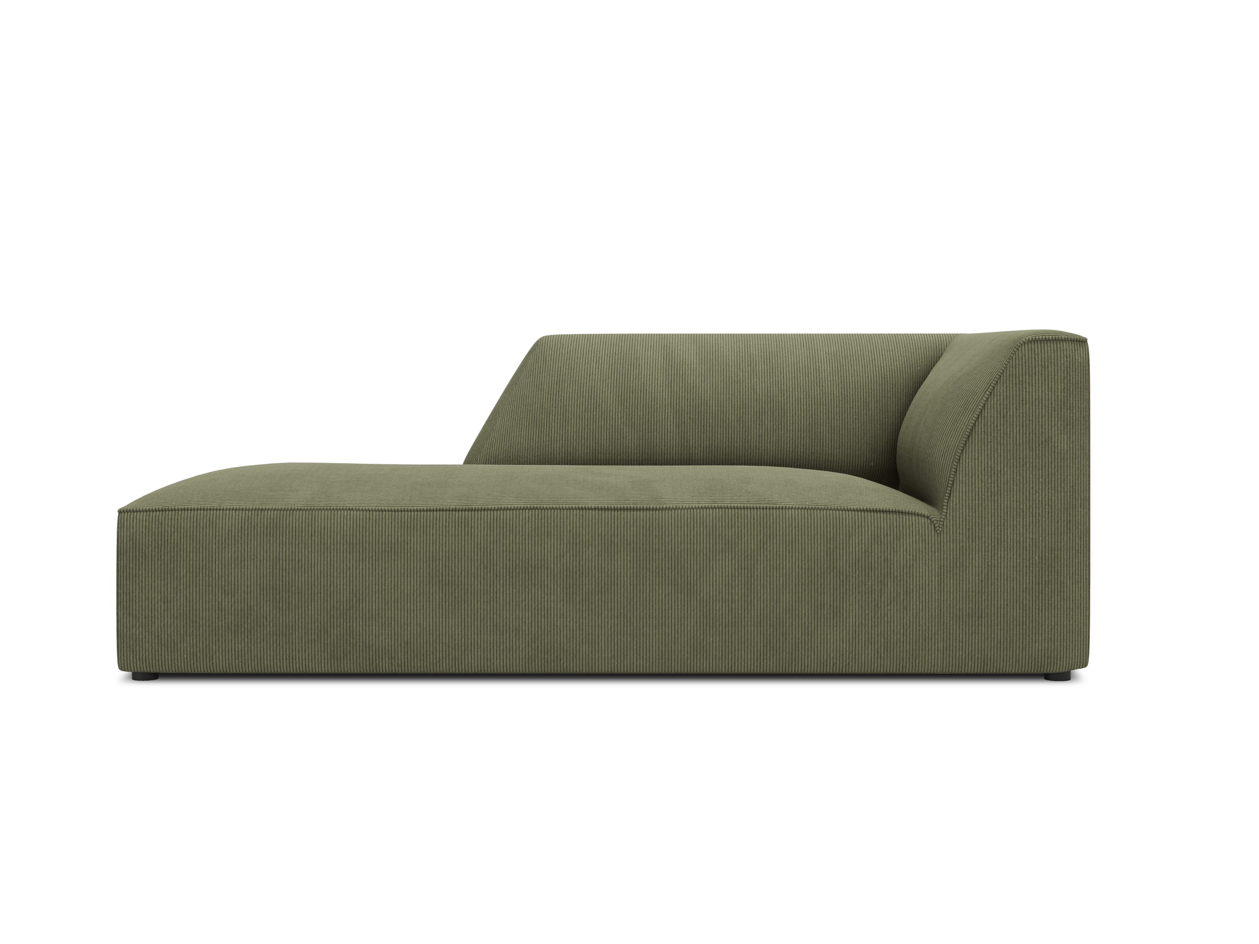 Micadoni Ruby leňoška 93 × 180 cm - Menčester Scala (Scafor) - Zelená - Ľavé prevedenie