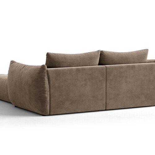Micadoni Bloom rohová sedačka 232 × 214 cm - Výška sedu: 42 cm