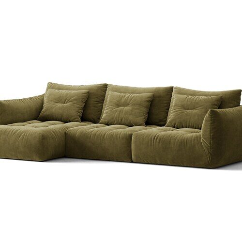 Micadoni Bloom rohová sedačka 327 × 152 cm - Materiál nôh: plast