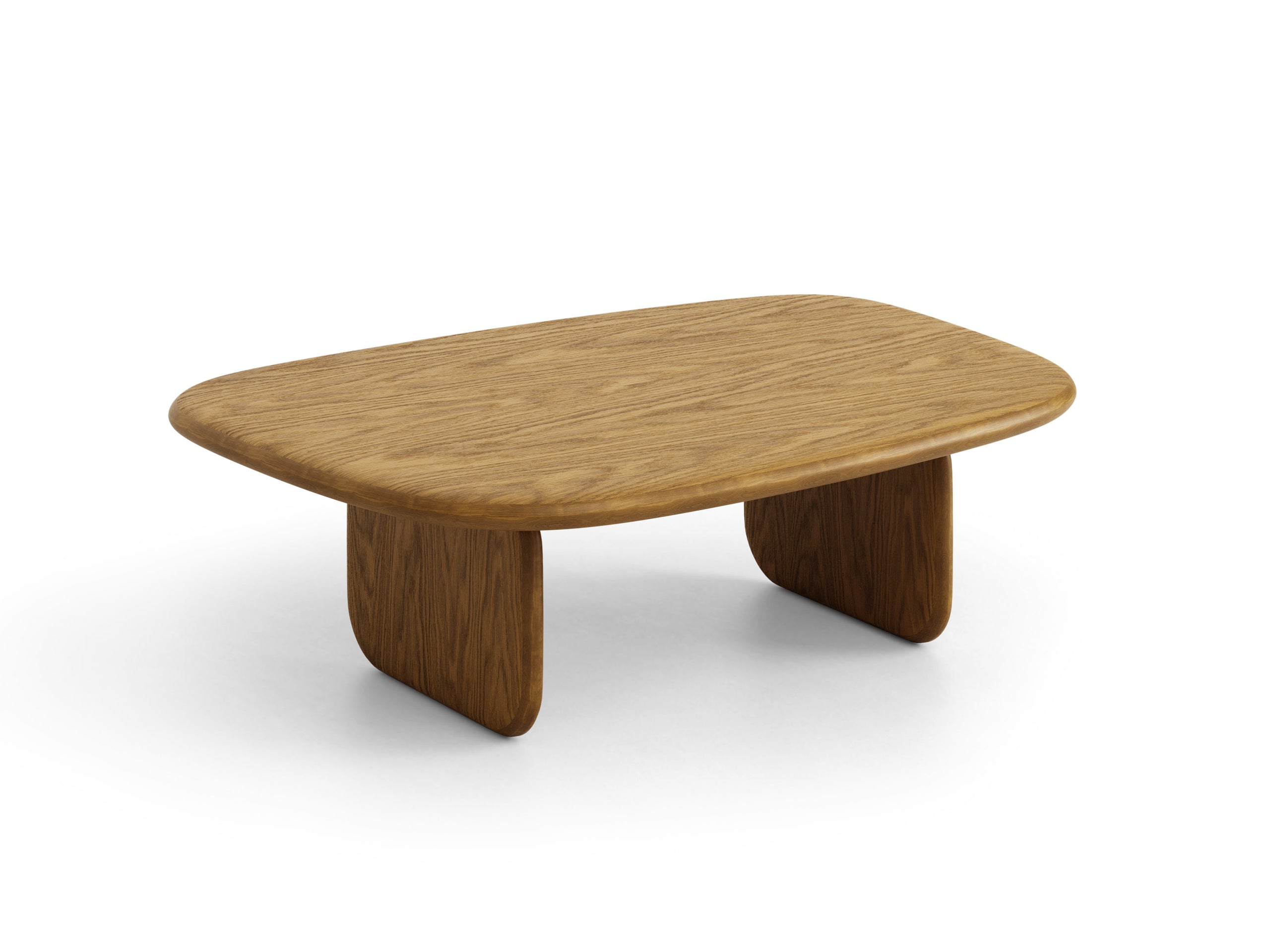 Micadoni Lana konferenčný stolík 110 × 80 × 35 cm - Drevo - PRÍRODNÝ DUB - 110 × 80 × 35 cm