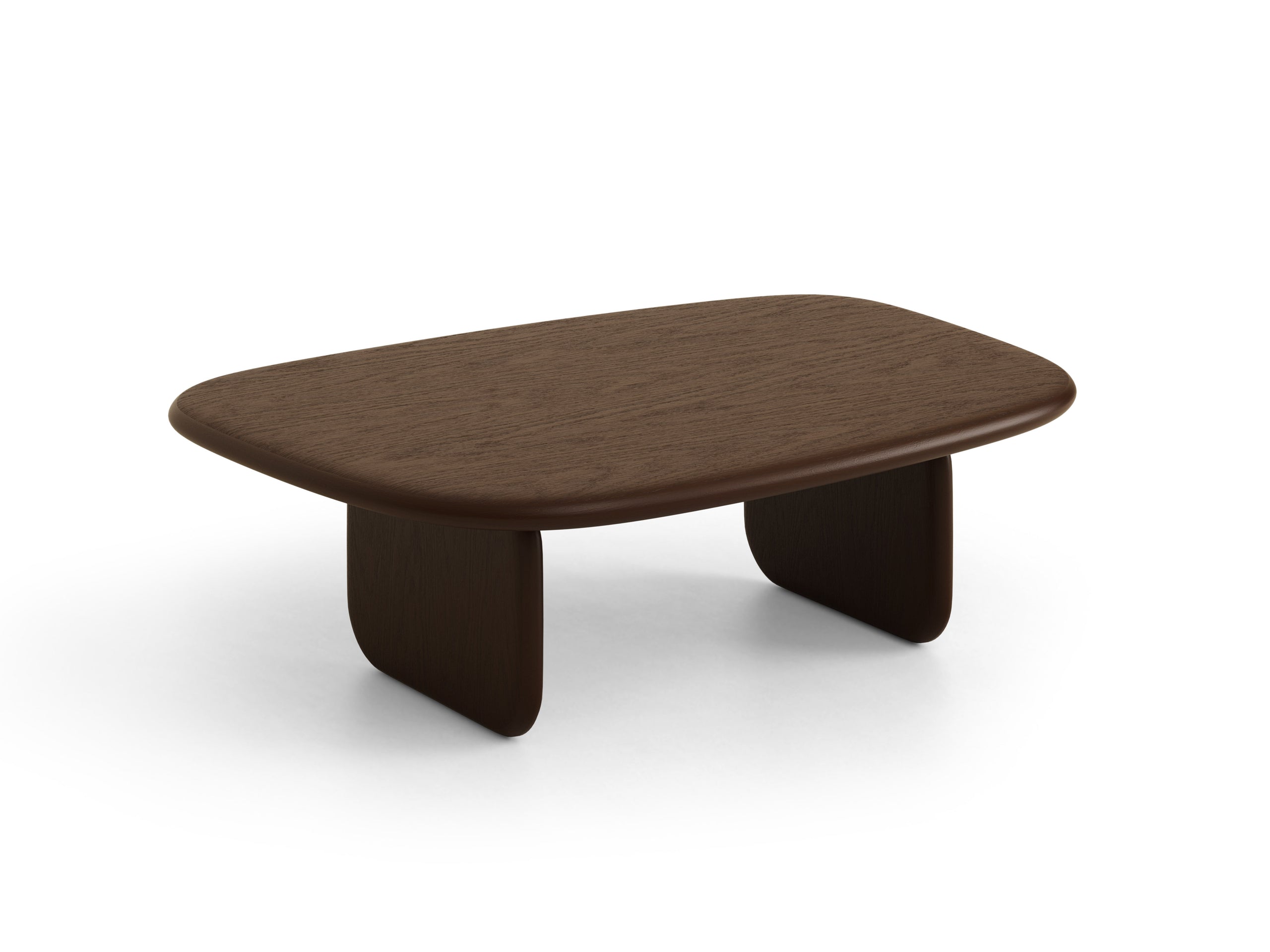 Micadoni Lana konferenčný stolík 110 × 80 × 35 cm - Drevo - DUB V ORECHOVOM ODTIENI - 110 × 80 × 35 cm