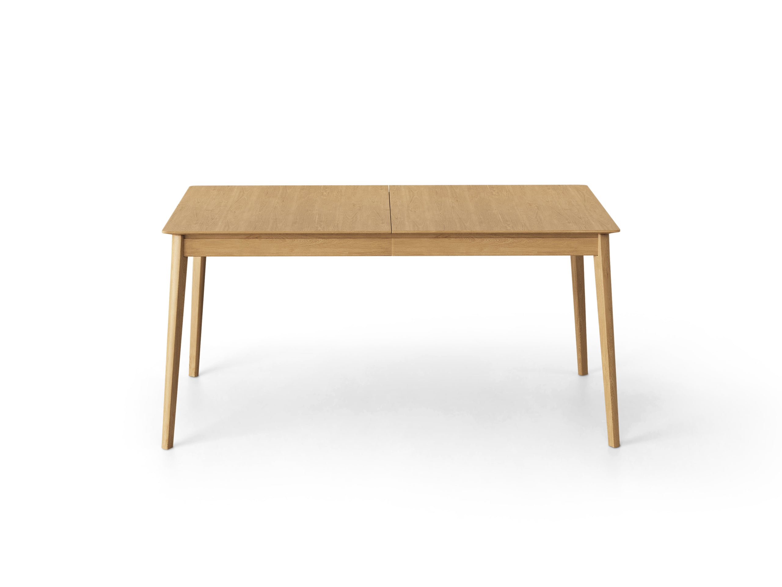 Micadoni Elan rozkladací jedálenský stôl 160 × 90 × 76 cm - Drevo (Nat oak vnr) - PRÍRODNÁ DUBOVÁ DYHA - 160 × 90 × 76 cm