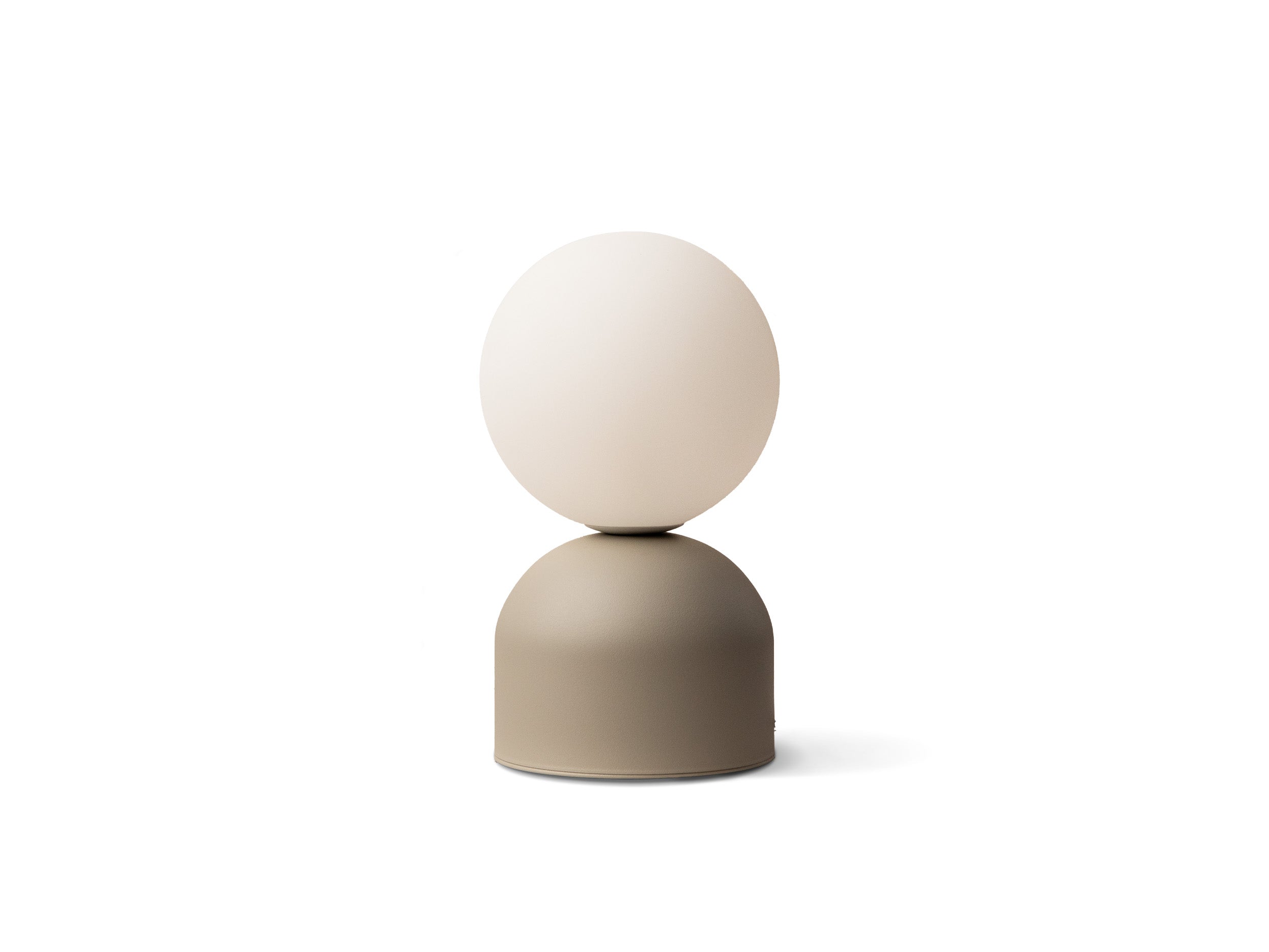Micadoni Ely stolová lampa 1× G9 12 × 12 × 21 cm - Kov (Met bei) - BÉŽOVÁ - 12 × 12 × 21 cm