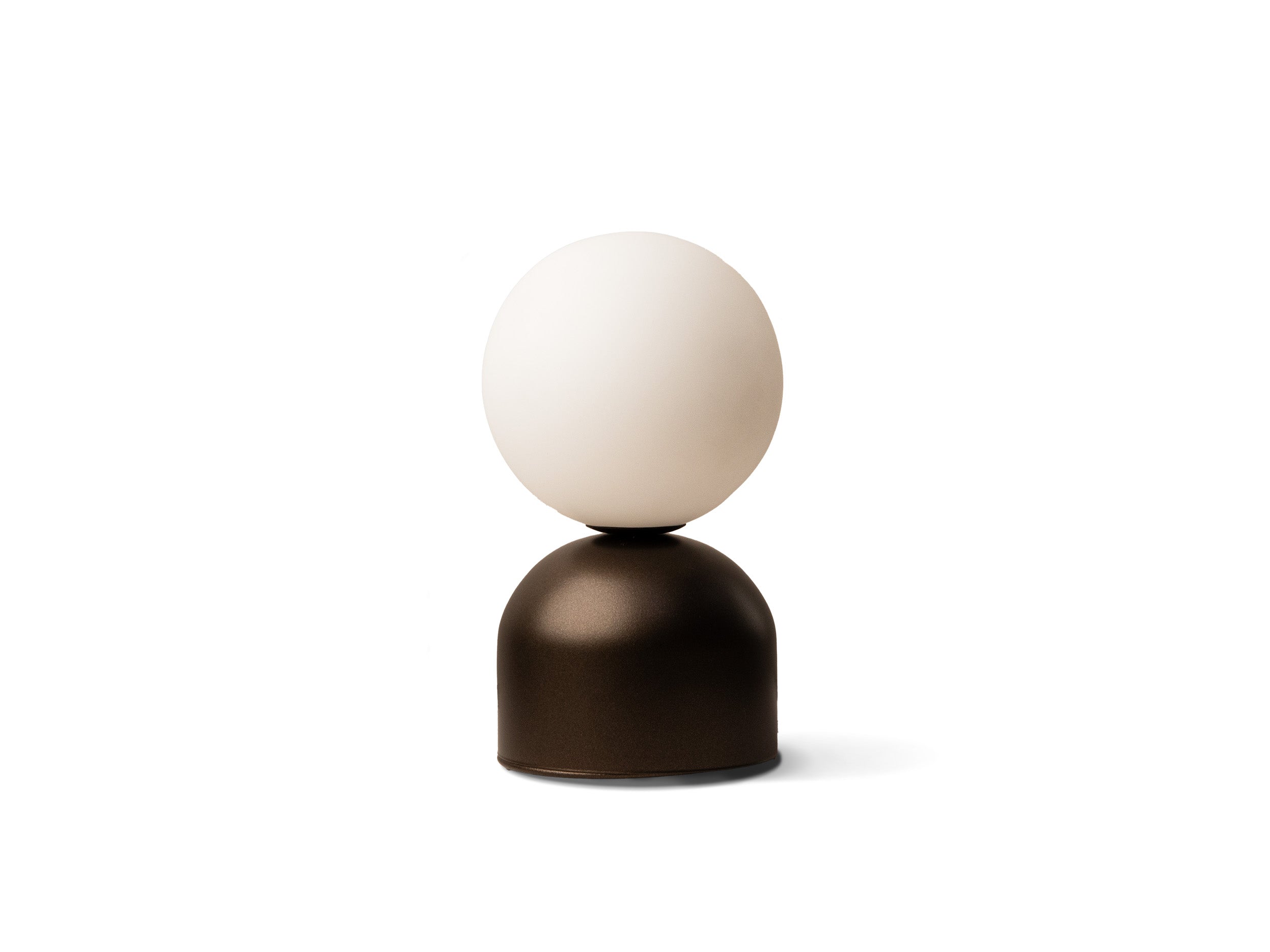 Micadoni Ely stolová lampa 1× G9 12 × 12 × 21 cm - Kov (Met brw) - HNEDÁ - 12 × 12 × 21 cm