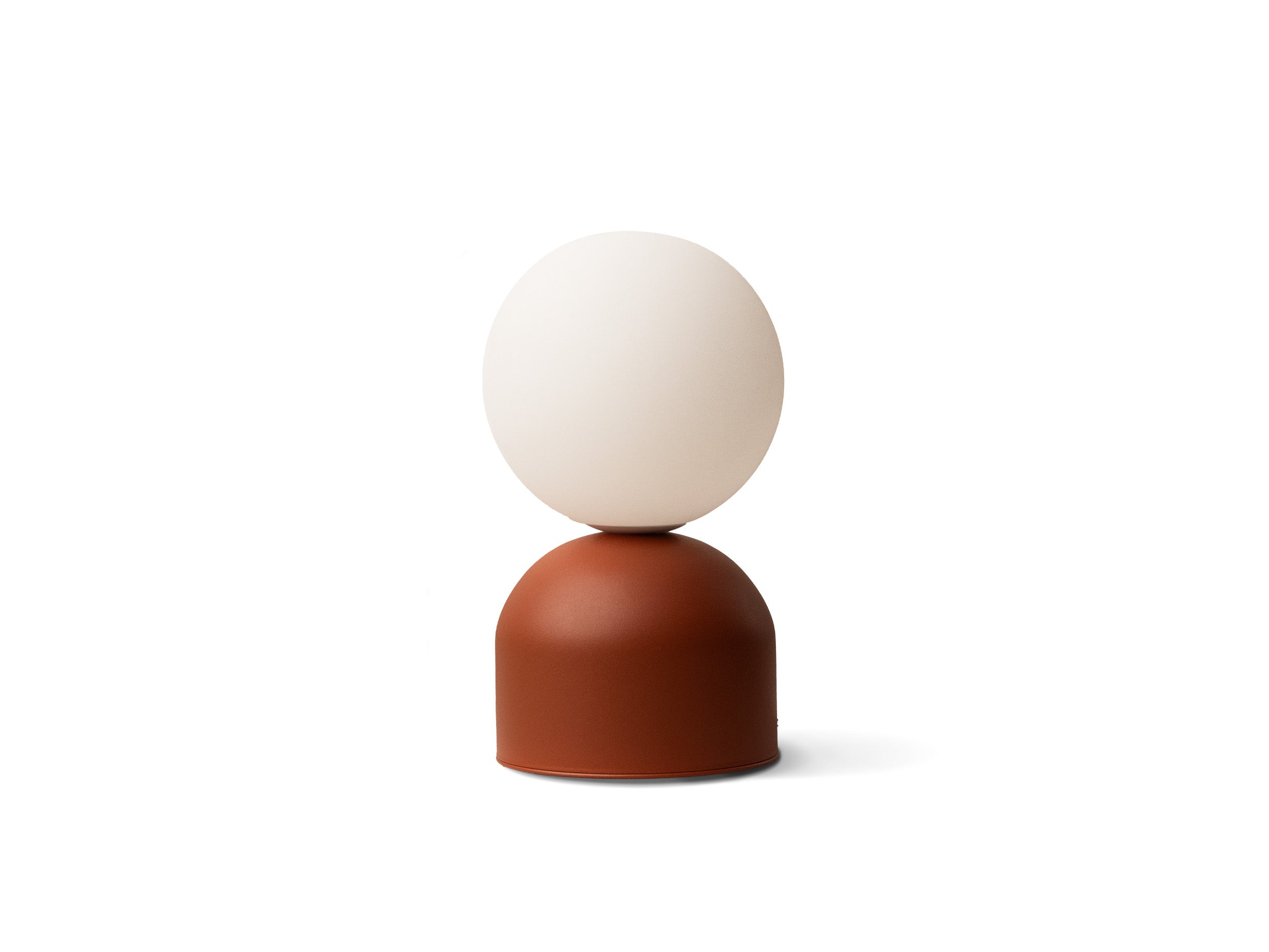 Micadoni Ely stolová lampa 1× G9 12 × 12 × 21 cm - Kov (Met red) - TEHLOVÁ - 12 × 12 × 21 cm