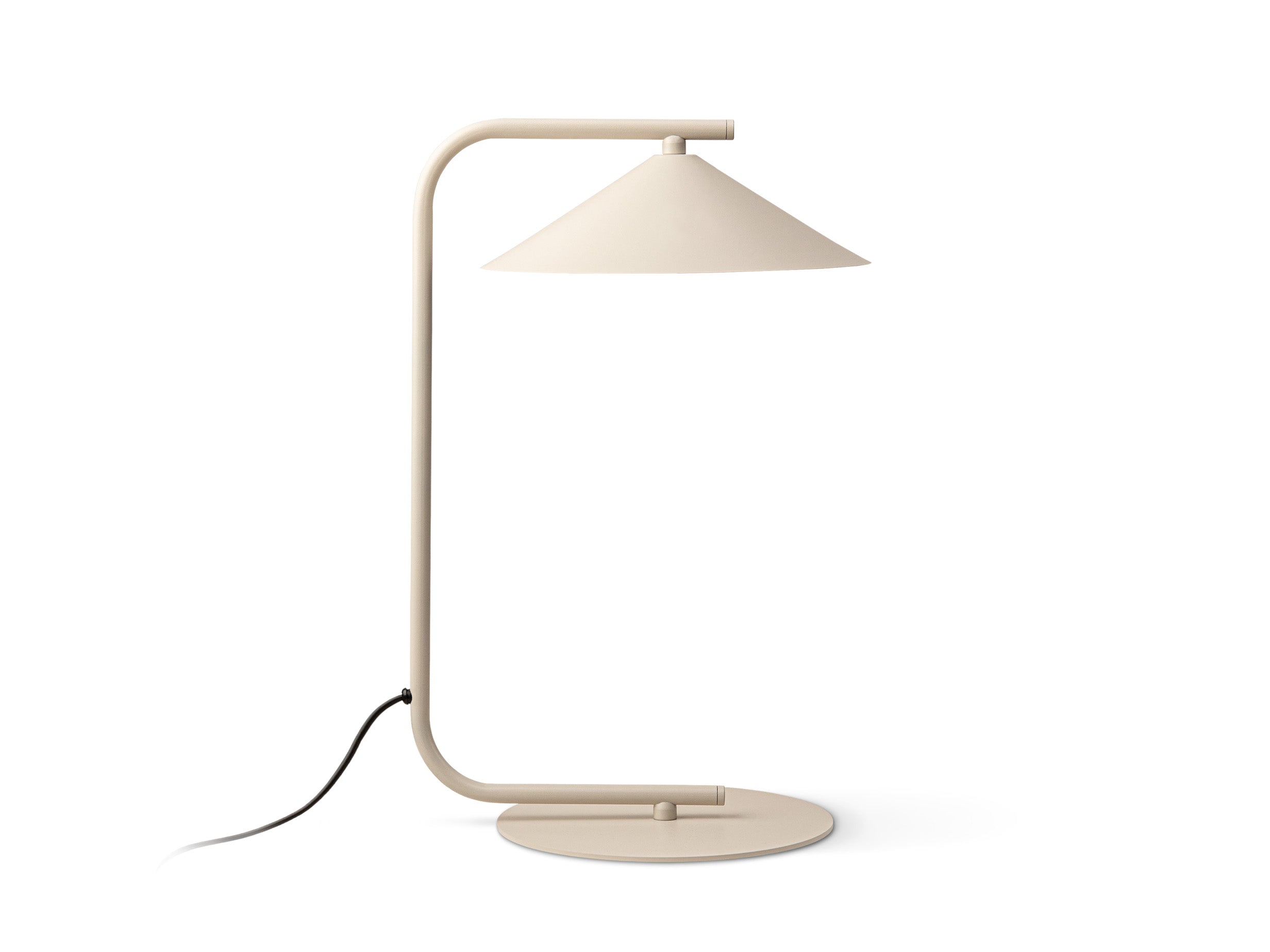 Micadoni Nocte stolová lampa 1× GX53 27 × 23 × 42 cm - Kov (Met bei) - BÉŽOVÁ - 27 × 23 × 42 cm