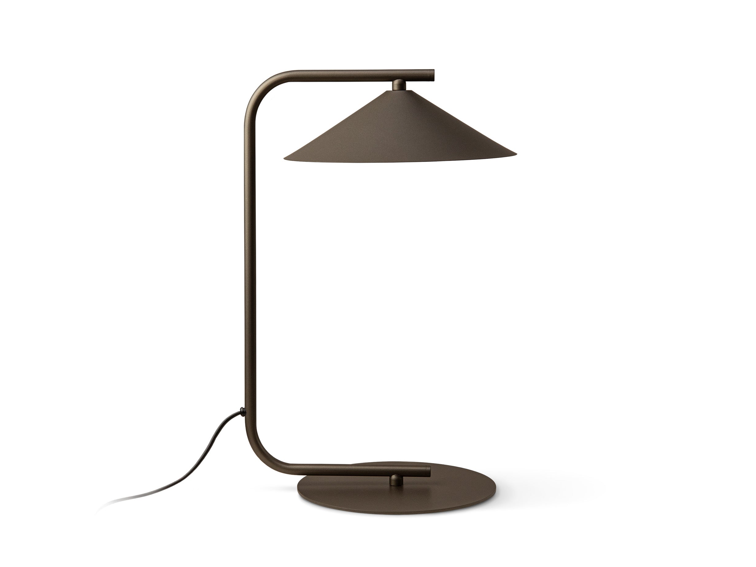 Micadoni Nocte stolová lampa 1× GX53 27 × 23 × 42 cm - Kov (Met brw) - HNEDÁ - 27 × 23 × 42 cm