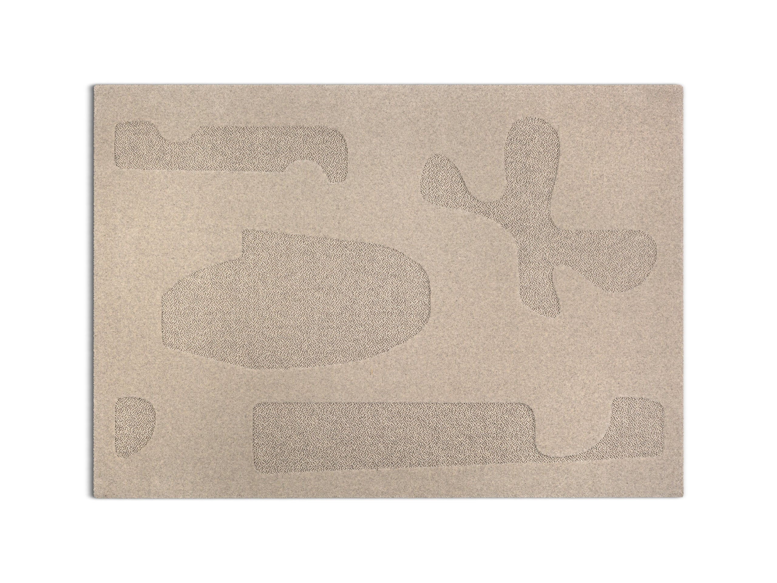 Micadoni Flow koberec - Vlna (W lg) - SVETLOSIVÁ - 160 × 230 cm