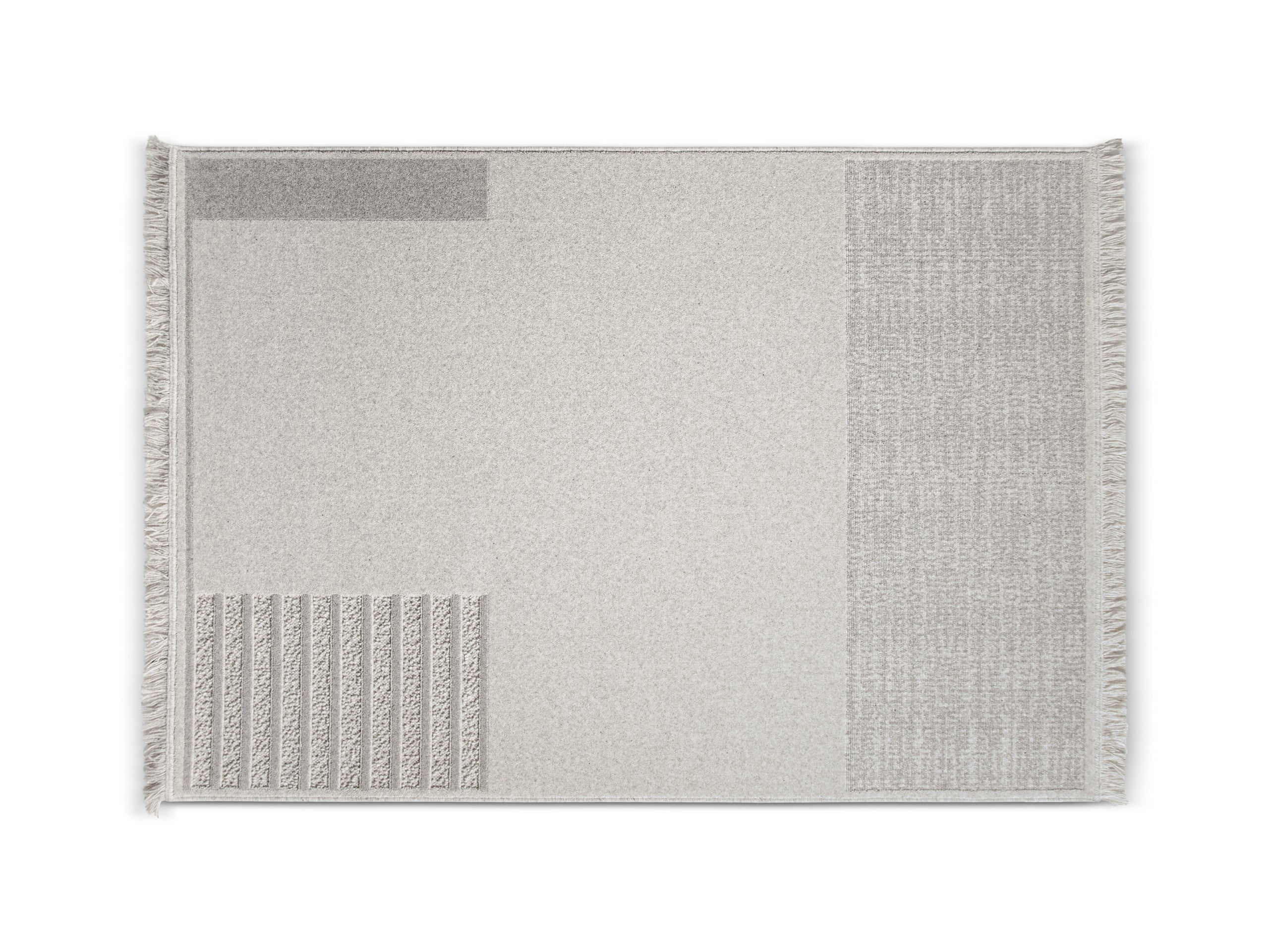 Micadoni Form koberec - Vlna (Woo lg rn31) - SVETLOSIVÁ - 200 × 300 cm